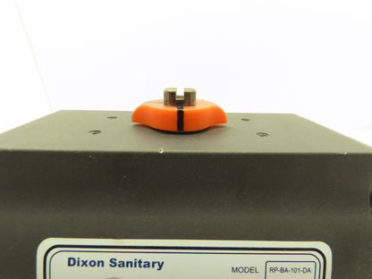 Dixon RP-BA-101-DA Pneumatic Actuated 2" CF8M 3 Way Stainless Ball Valve 800 WOG