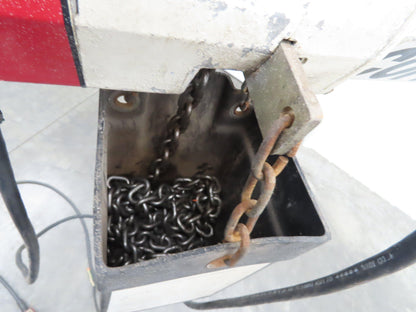 Coffing EC 1009 1 1/2 Ton Electric Chain Hoist 9 FPM 15' Lift 110 Volt 1PH