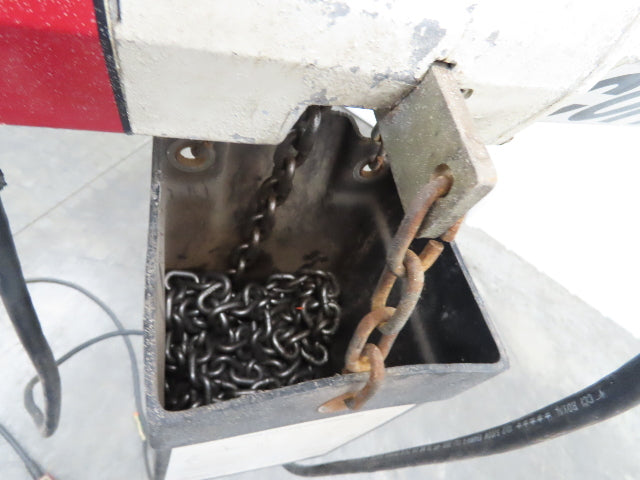 Coffing EC 1009 1 1/2 Ton Electric Chain Hoist 9 FPM 15' Lift 110 Volt 1PH