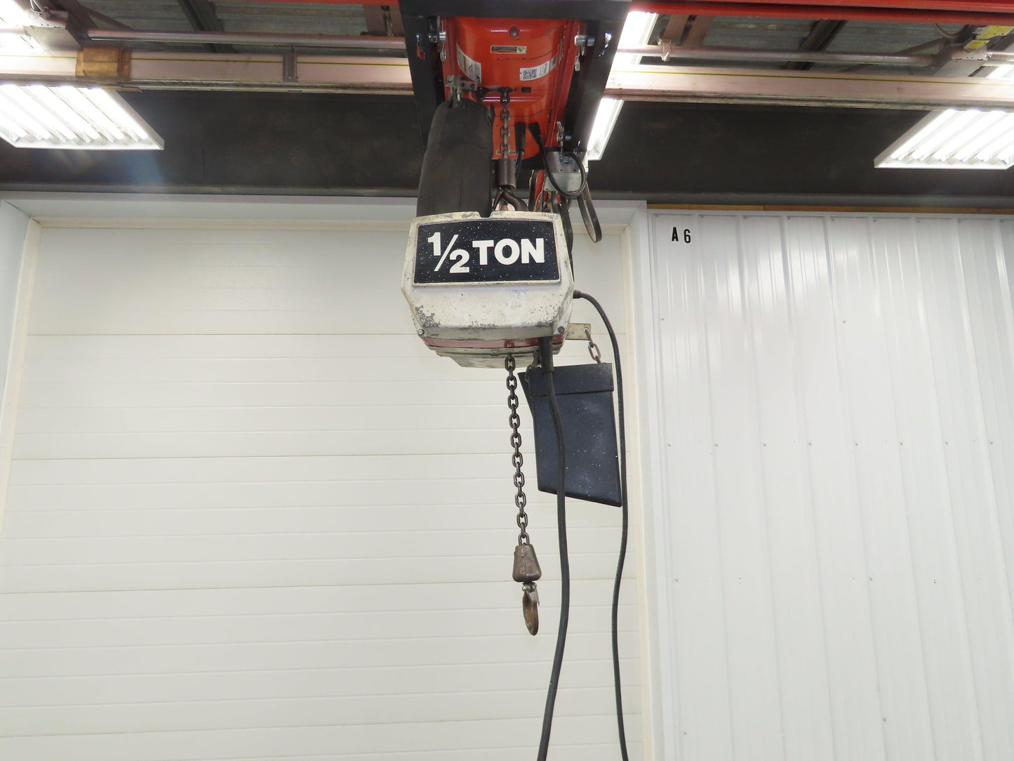 Coffing EC 1009 1 1/2 Ton Electric Chain Hoist 9 FPM 15' Lift 110 Volt 1PH