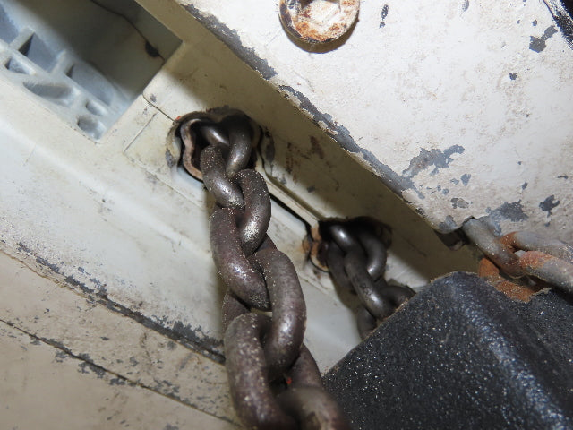 Coffing EC 1009 1 1/2 Ton Electric Chain Hoist 9 FPM 15' Lift 110 Volt 1PH