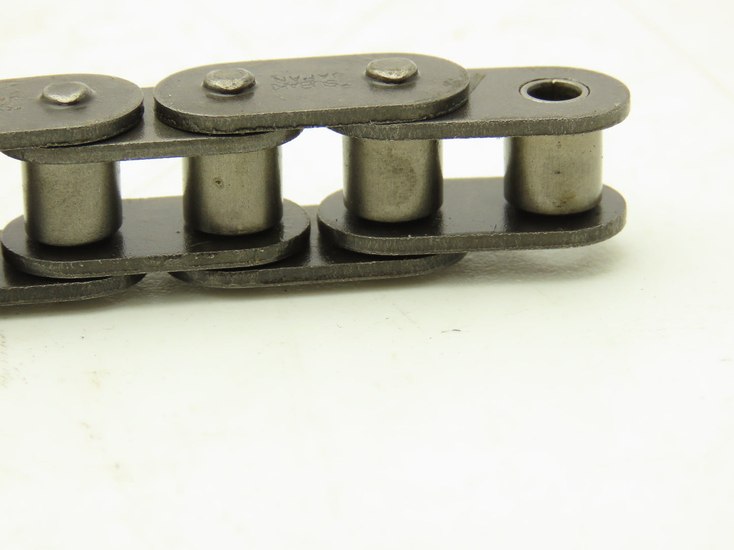 Tsubaki #40 Flat Roller Chain Riveted 10' Length Lot of 2