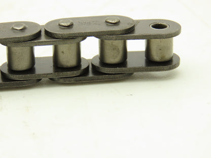 Tsubaki #40 Flat Roller Chain Riveted 10' Length Lot of 2