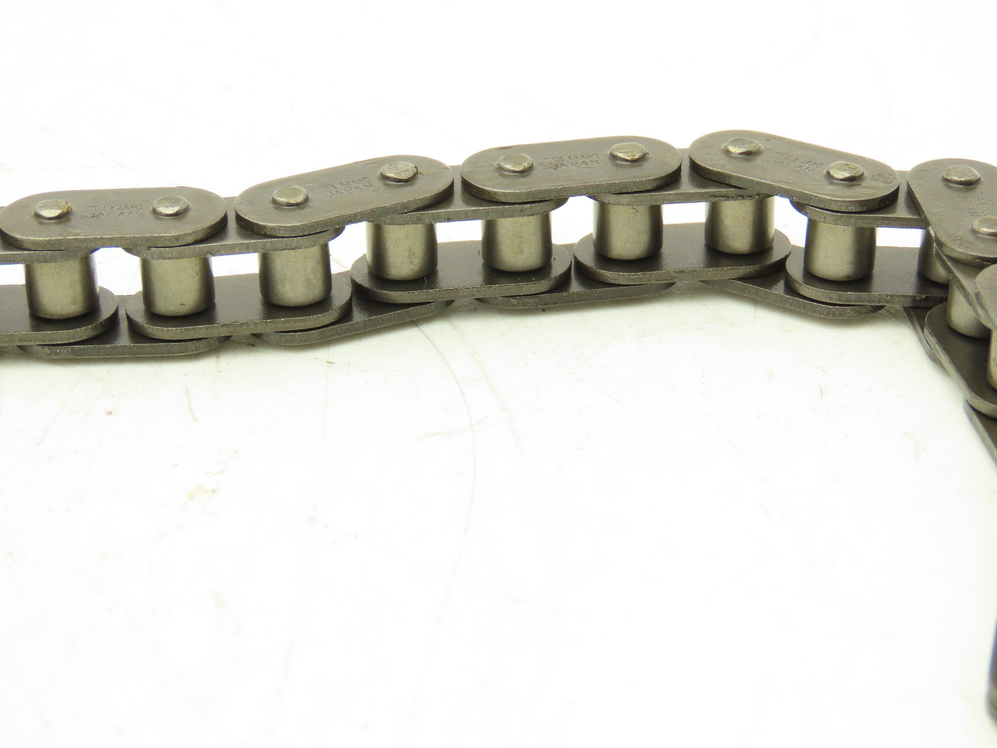 Tsubaki #40 Flat Roller Chain Riveted 10' Length Lot of 2