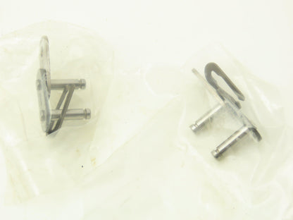 Tsubaki #40 Flat Roller Chain Riveted 10' Length Lot of 2