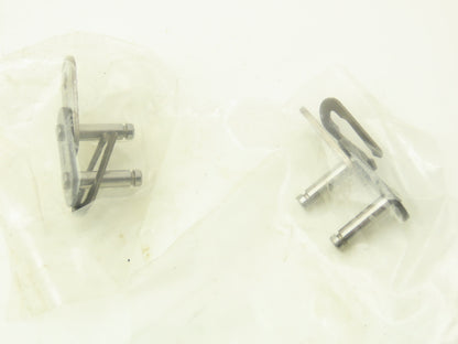 Tsubaki #40 Flat Roller Chain Riveted 10' Length Lot of 2