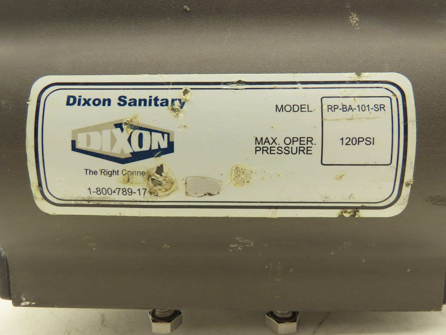 Dixon RP-BA-101-SR Pneumatic Actuator for Stainless Steel Ball Valve