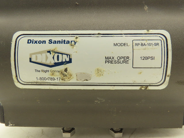 Dixon RP-BA-101-SR Pneumatic Actuator for Stainless Steel Ball Valve