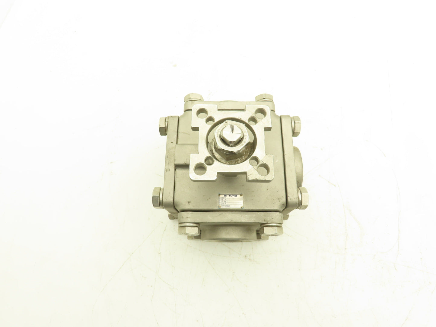 Dixon EG-3WL-015 Pneumatic Actuated Stainless Steel Ball Valve Only 1.5" 3 Way