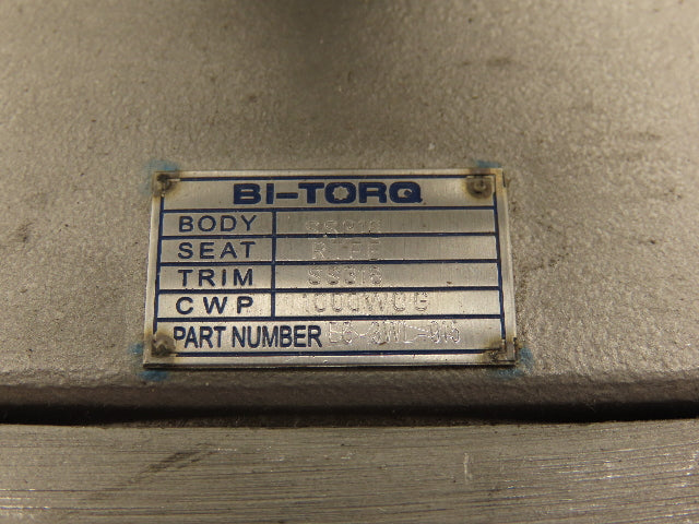 Dixon EG-3WL-015 Pneumatic Actuated Stainless Steel Ball Valve Only 1.5" 3 Way