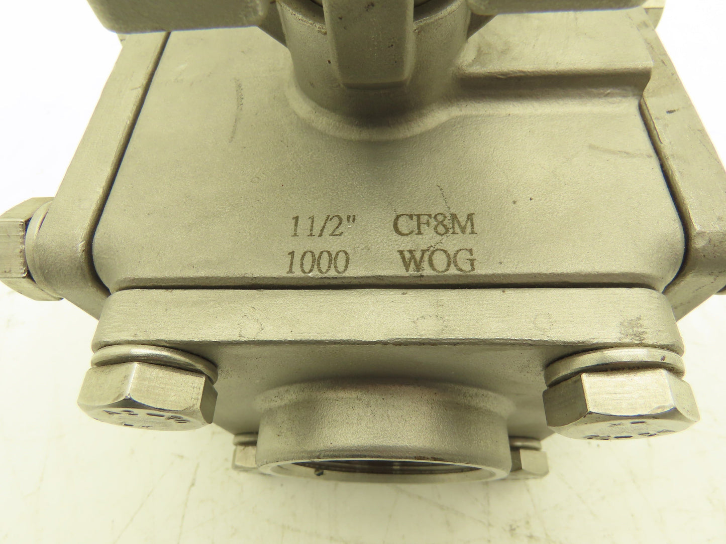 Dixon EG-3WL-015 Pneumatic Actuated Stainless Steel Ball Valve Only 1.5" 3 Way