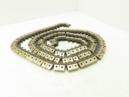 Tsubaki #40 Bindery Attachment Roller Chain 0.50" Pitch 10' Conveying Chain