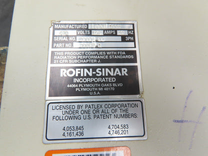 Rofin Sinar 880-2044-1 For Laser Cutter 880HF-1 Line Reactor Transformer