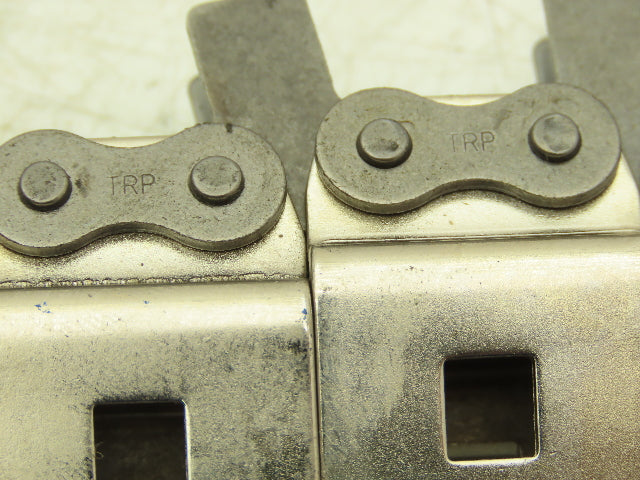 TRP #40 Bindery Attachment Roller Chain 0.500" Pitch 10' Length with Master Link