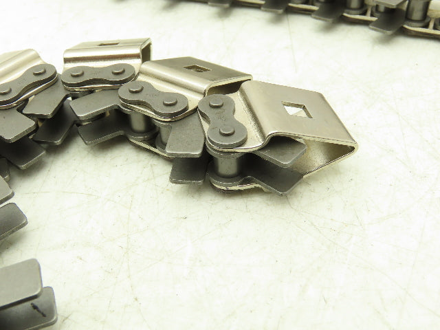 TRP #40 Bindery Attachment Roller Chain 0.500" Pitch 10' Length with Master Link