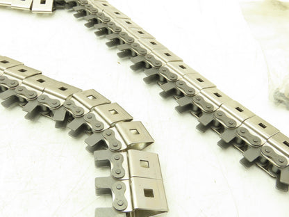 TRP #40 Bindery Attachment Roller Chain 0.500" Pitch 10' Length with Master Link