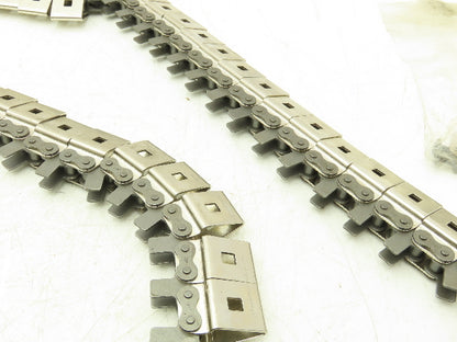 TRP #40 Bindery Attachment Roller Chain 0.500" Pitch 10' Length with Master Link