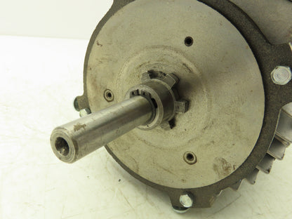 Ber-Mar/Indur AF.71.S2.7000 Gearmotor 47rpm .75Hp 230-400V 60:1 Reducer IEC 71