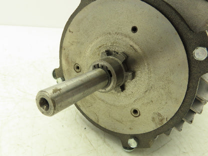 Ber-Mar/Indur AF.71.S2.7000 Gearmotor 47rpm .75Hp 230-400V 60:1 Reducer IEC 71