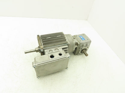 Ber-Mar/Indur AF.71.S2.7000 Gearmotor 47rpm .75Hp 230-400V 60:1 Reducer IEC 71
