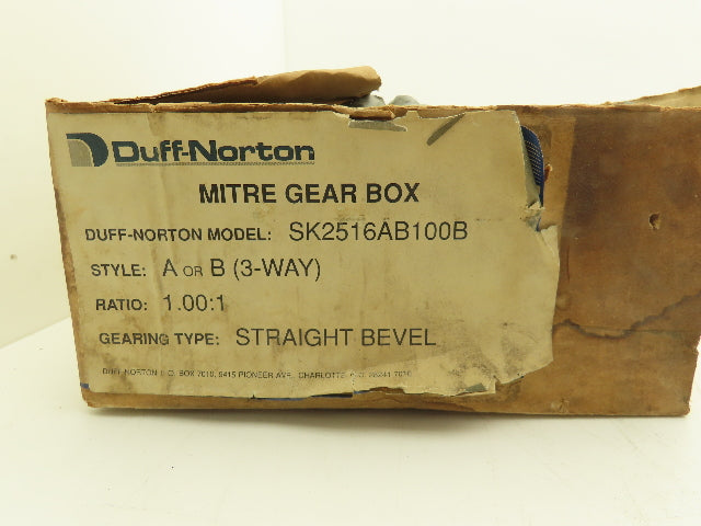 Hub City Model M3 CF Bevel Gear Drive 1:1 Gearbox Right Angle 5/8" Shaft