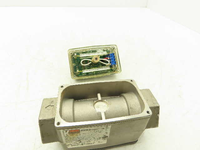 Kobold EDM-3203SC Turbine Flow Rate Meter Totalizer 1"NPT Battery Powered