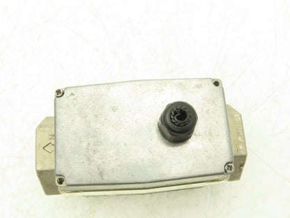 Kobold EDM-3203SC Turbine Flow Rate Meter Totalizer 1"NPT Battery Powered