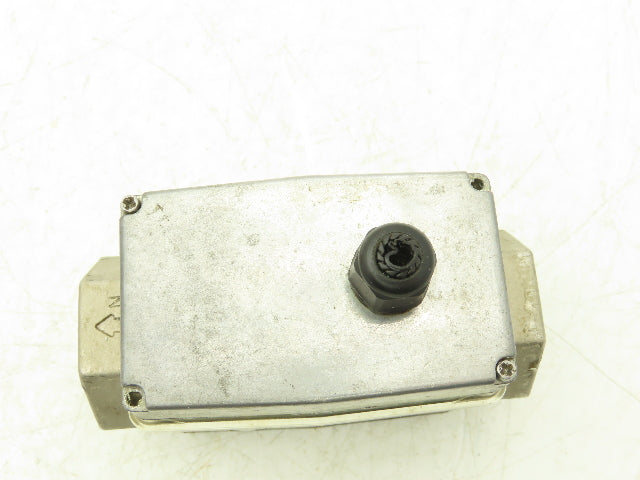 Kobold EDM-3203SC Turbine Flow Rate Meter Totalizer 1"NPT Battery Powered