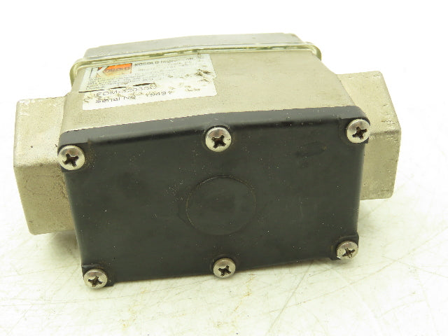 Kobold EDM-3203SC Turbine Flow Rate Meter Totalizer 1"NPT Battery Powered