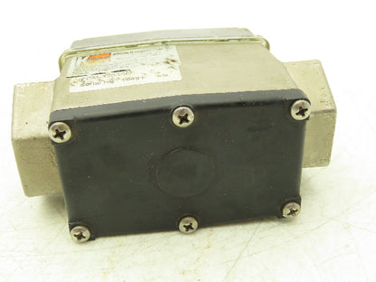 Kobold EDM-3203SC Turbine Flow Rate Meter Totalizer 1"NPT Battery Powered