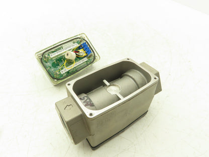 Kobold EDM-4203SC Turbine Flow Rate Meter Totalizer 1"NPT Battery Powered