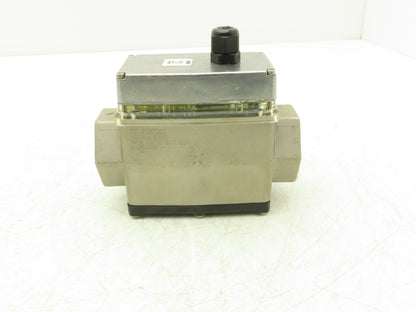 Kobold EDM-4203SC Turbine Flow Rate Meter Totalizer 1"NPT Battery Powered