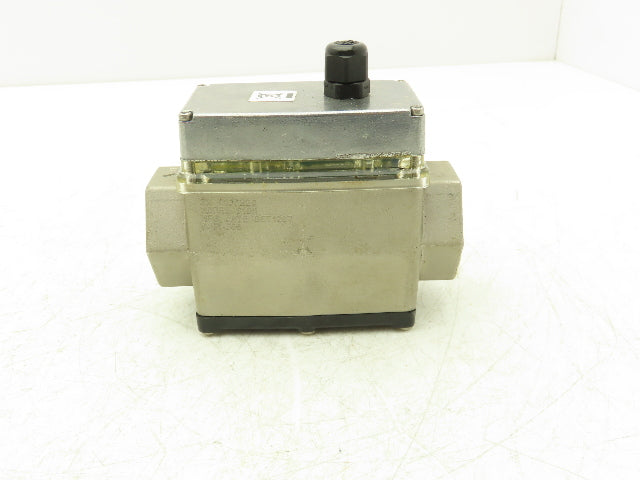 Kobold EDM-4203SC Turbine Flow Rate Meter Totalizer 1"NPT Battery Powered