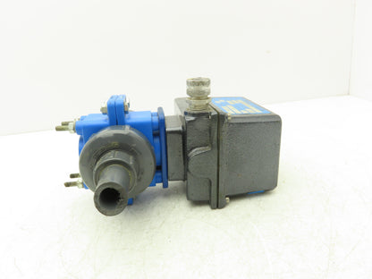 Bi-Torq 3/4" PVC Ball Valve 2-Way 115V Electric Actuator IC-3PS-07-100-E-A-4