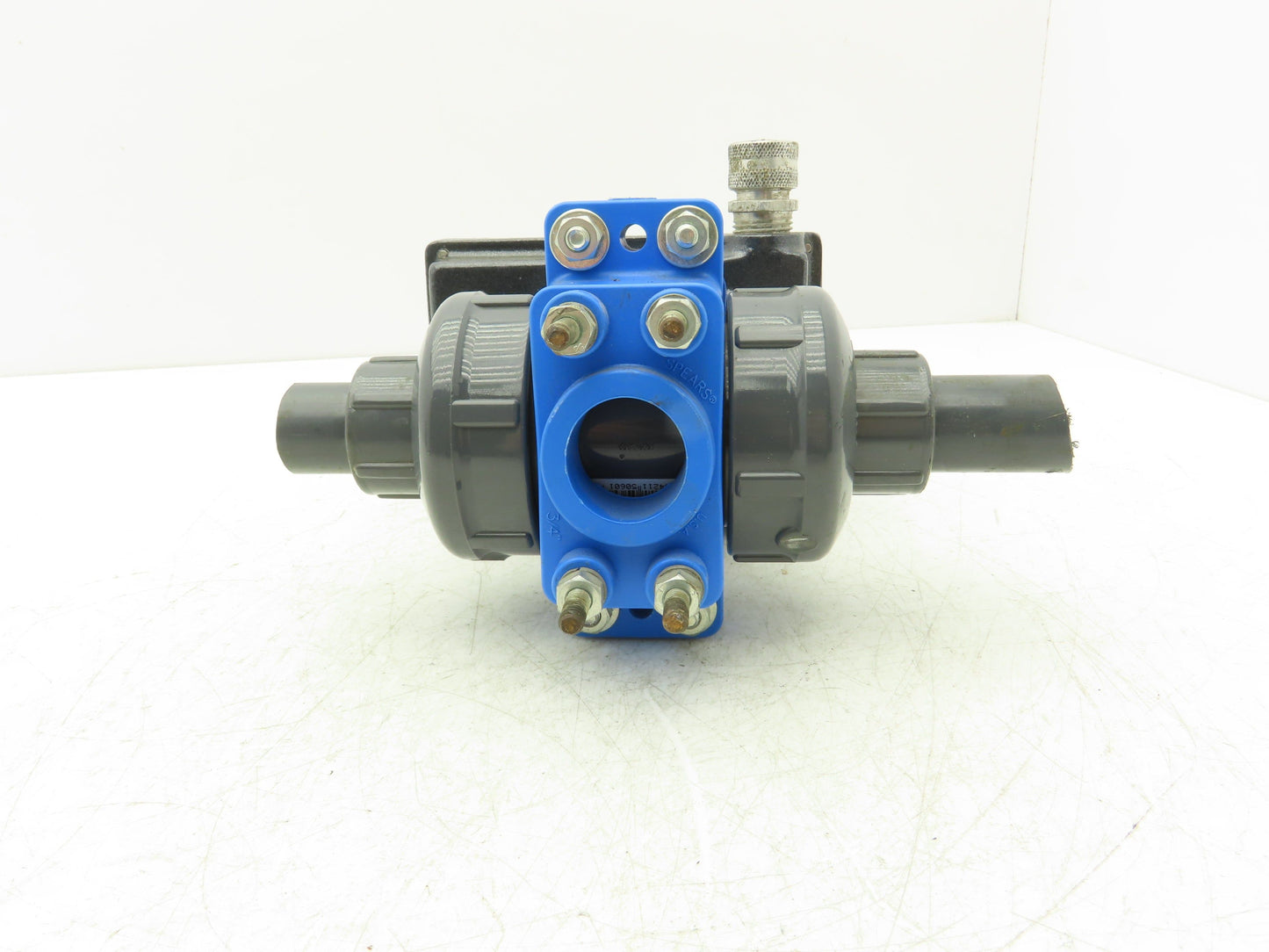 Bi-Torq 3/4" PVC Ball Valve 2-Way 115V Electric Actuator IC-3PS-07-100-E-A-4