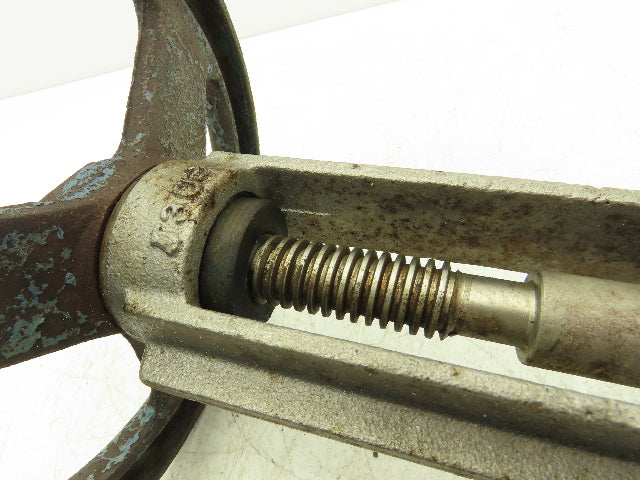 Velan L10-0310C-13SL 3" Stainless Knife Gate Valve 316SS Rising Stem Lug Style