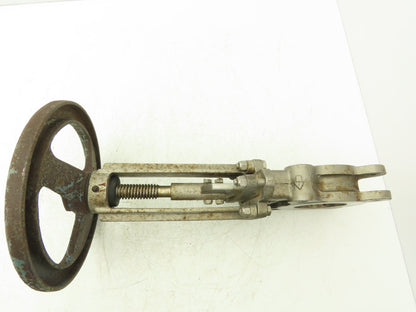 Velan L10-0310C-13SL 3" Stainless Knife Gate Valve 316SS Rising Stem Lug Style