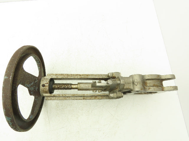 Velan L10-0310C-13SL 3" Stainless Knife Gate Valve 316SS Rising Stem Lug Style