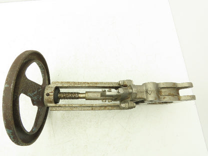 Velan L10-0310C-13SL 3" Stainless Knife Gate Valve 316SS Rising Stem Lug Style