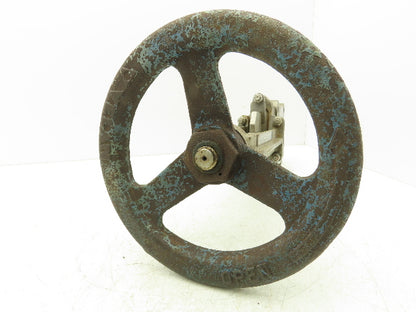 Velan L10-0310C-13SL 3" Stainless Knife Gate Valve 316SS Rising Stem Lug Style