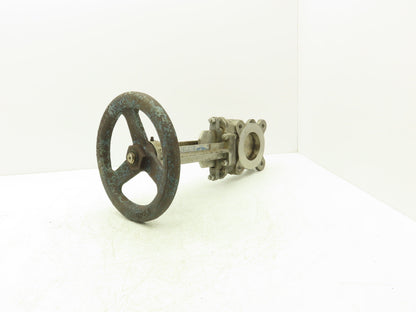 Velan L10-0310C-13SL 3" Stainless Knife Gate Valve 316SS Rising Stem Lug Style