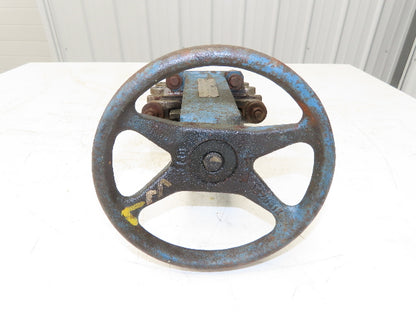 DeZurik 9258998 4" Knife Gate Valve 316 SS Rising Stem Lug Style Fig 824
