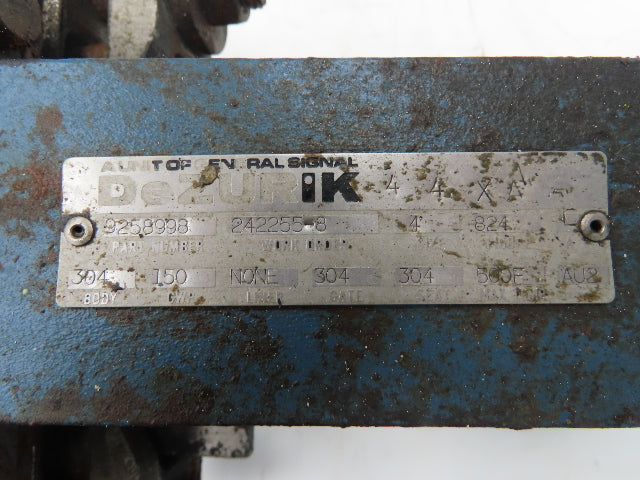 DeZurik 9258998 4" Knife Gate Valve 316 SS Rising Stem Lug Style Fig 824