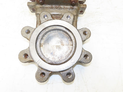 DeZurik 9258998 4" Knife Gate Valve 316 SS Rising Stem Lug Style Fig 824