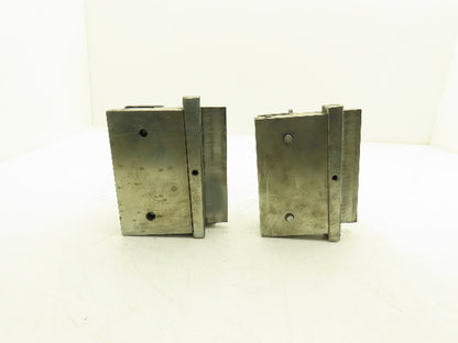 Break Press Tool Holder Clamp With Two Holders 1/2" Tang Lot of 2