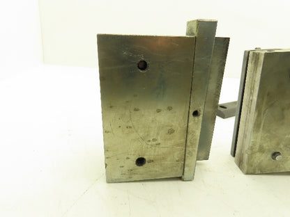 Break Press Tool Holder Clamp With Two Holders 1/2" Tang Lot of 2