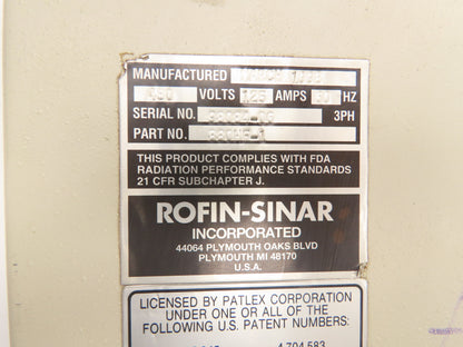 Rofin Sinar 222557/d Laser Head From 880HF-1 Cutter
