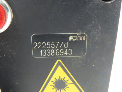 Rofin Sinar 222557/d Laser Head From 880HF-1 Cutter