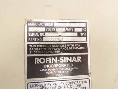 Rofin Sinar 820-1292-1 Laser Mirror 90° Elbow From 880HF-1 Cutter