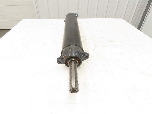 4.5"x 24" Lagged Conveyor Pulley Drive/Tail Pulley 1-3/8" Ext Shaft w/Bearings